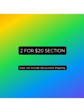 2/$20 Selected Items Sale CCO